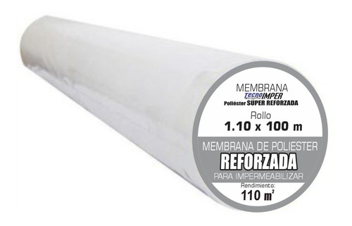 Malla Impermeabilizante Super Reforzada Rollo 1.10 X 100 Mt