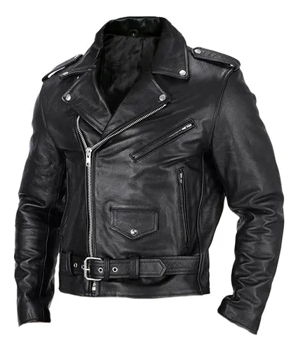 Chaqueta Cuero Moto