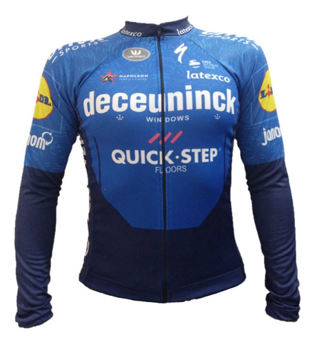 Jersey Ciclismo Ruta Mtb Quick Step Manga Larga Sale