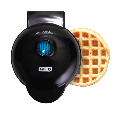 Waflera eléctrica Dash  Waffle maker color negro 110V