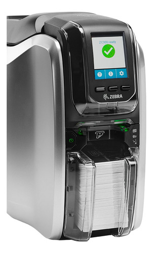 Impresora De Tarjetas Zebra Zc300, Dos Caras, 300dpi, Usb