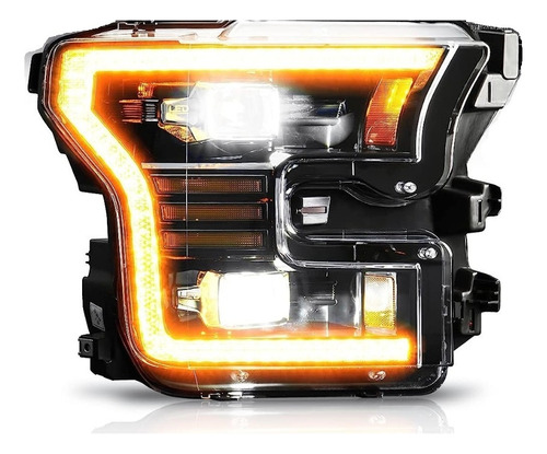 Faro Delantero Derecho/pasajero Ford F150 Xl,platin Mas Led 