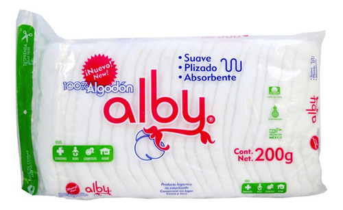 Algodón Plisado 200gr Alby