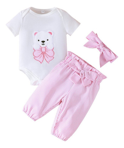 Conjunto De Ropa Para Bebé Pantalón Estampado