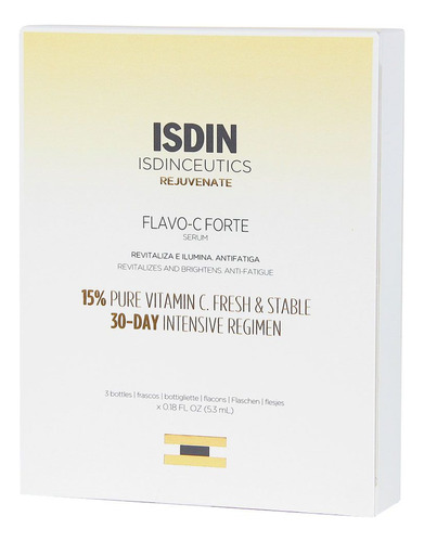 Isdinceutics Flavo C Forte Serum Facial Antiedad 3u X5,3ml