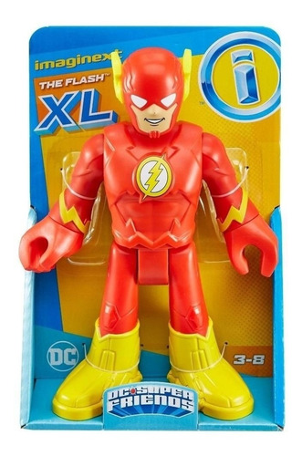 Imagem 2 de 4 de Boneco Articulado 26 Cm Imaginext Dc Comics Mattel - Gpt41