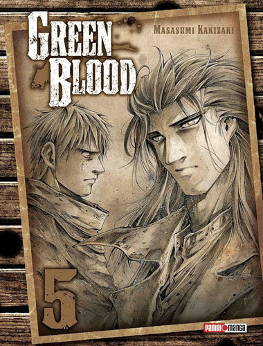 Manga, Green Blood Vol. 5 - Masasumi Kakizaki / Panini Manga