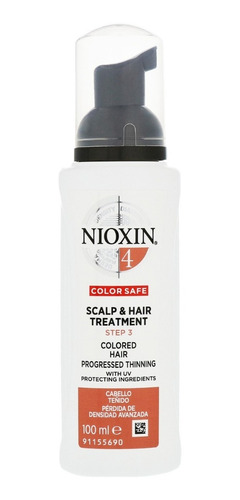 Nioxin-4 Espuma Capilar Densificadora Para Cabello Teñido