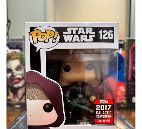 Funko Pop!star Wars #126 Luke Skywalker + Protector