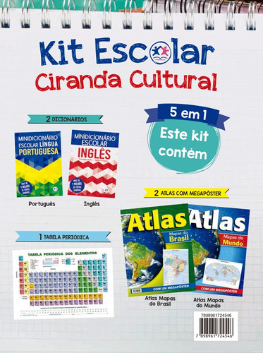 Kit inclusão Libras (vermelho), de Honora, Márcia. Ciranda Cultural Editora E Distribuidora Ltda. em português, 2011