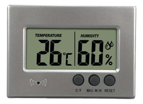 Hidrotermógrafo Doméstico V, Temperatura Digital Y Humedad 7