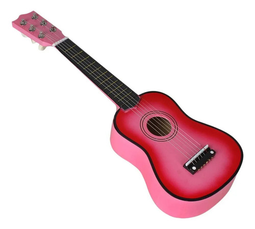 Guitarra De 23 Pulgadas, Juguete Infantil, Guitarra Rosa, 55