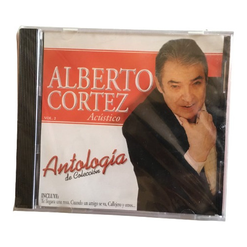 Alberto Cortez Acústico   Antología  Cd Nuevo Y Sellado