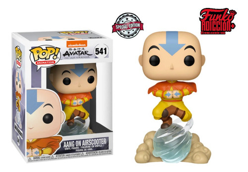 Funko Pop Avatar Aang On Airscooter Exclusivo #541