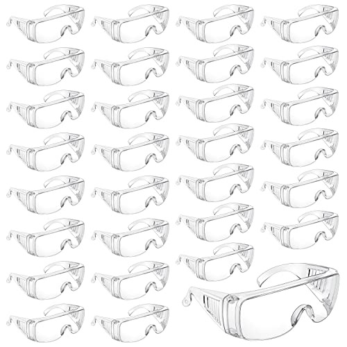 Gafas De Seguridad Queekay, 30 Pares De Gafas De Seguri...