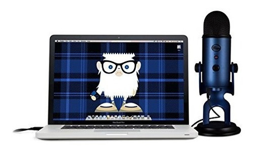 Micrófono Blue Yeti Usb - Color Azul Medianoche