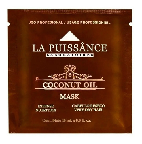Sobre Mascara Capilar Coconut Oil La Puissance Coco X 15 Ml