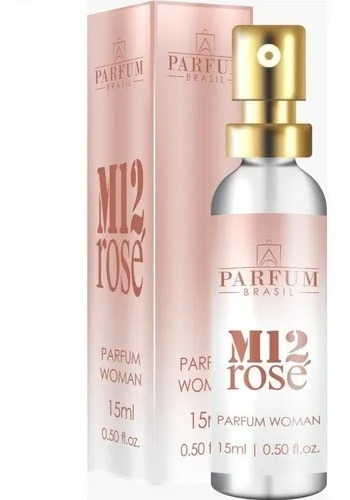 Perfume M12 Rose Woman  15ml - Parfum Brasil Promoção