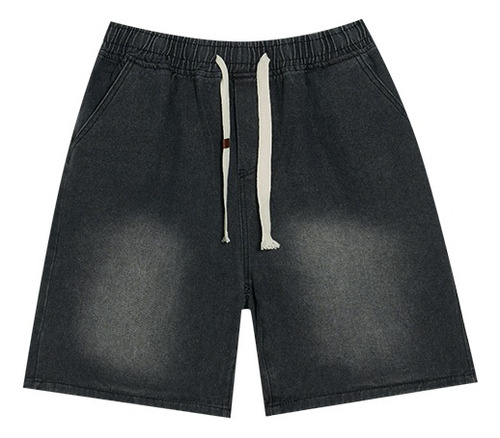 Pantalones Cortos Vaqueros Rigorer Para Hombre, Estilo Hip H