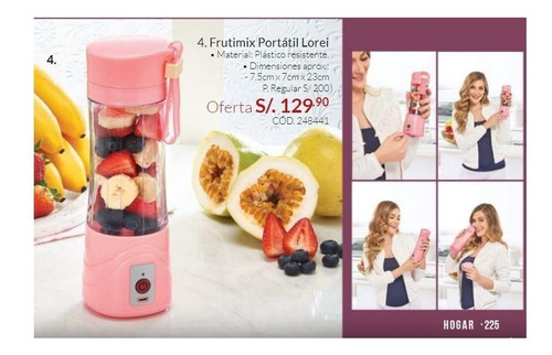 Frutimix Portatil Lorei - Dupree - Oferta - Licuadora 