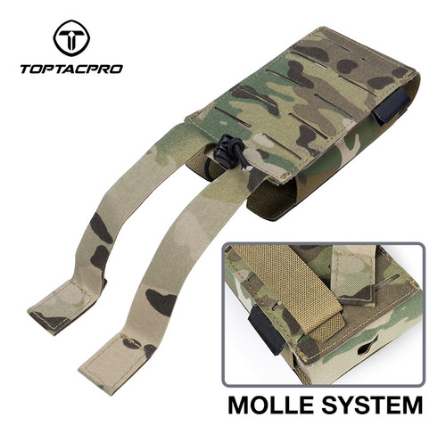 Porta Radio Táctico Molle Prc148 152 Mpu5 Camuflaje Caza