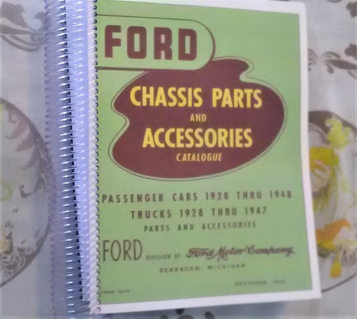 Ford 1928-1948 Manual De Partes Cars-truck Version Papel
