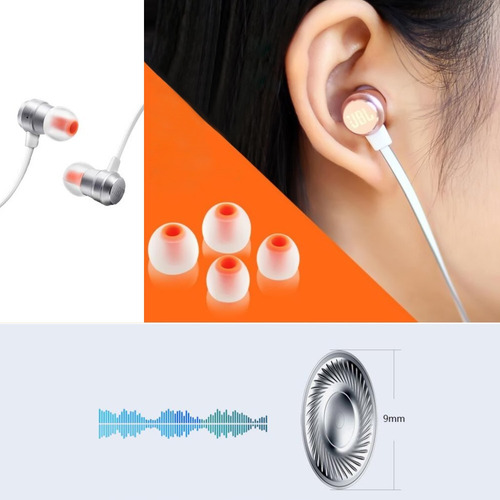 Aud¿fonos Intraurales Jbl T290 Pure Bass Sound.