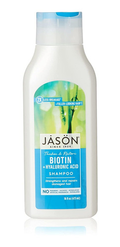 Jason Restorative Biotin Champú, 16 Oz. (el Embalaje Puede V