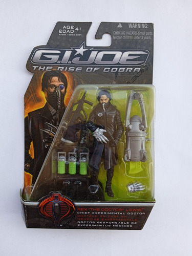 Figura Dr. Lewis The Rise Of Cobra Gijoe 