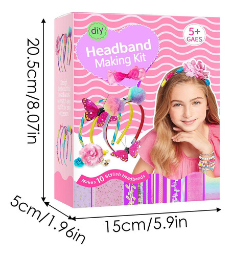 Kit Para Hacer Diademas Para Niñas Kit De Diademas Juego De