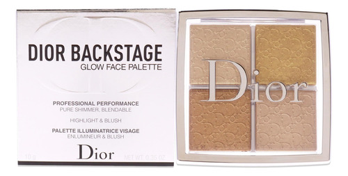 Paleta Facial Dior Dior Backstage Glow 003 Pure Gold 10 Ml