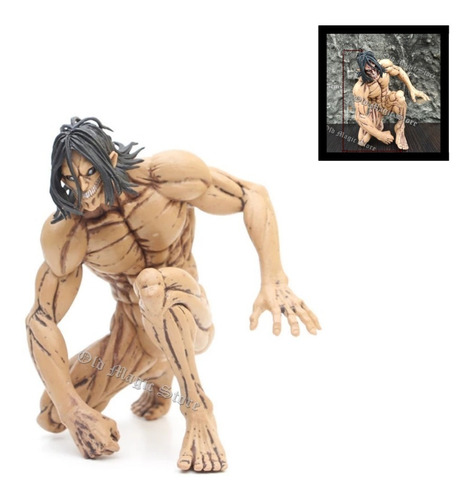 Figura Attack On Titan, Muñeco Titan De Ataque Eren Anime