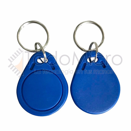 Llavero Rfid Nfc 13,56mhz Registro / Portero/ 100 Unidades