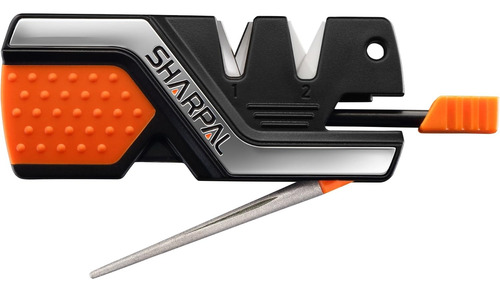 Afilador De Cuchillos De Bolsillo 6 En 1 Sharpal 101n Naranja