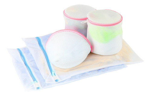 Pack De 5 Bolsas De Lencería Simple Houseware Para Ropa Suci