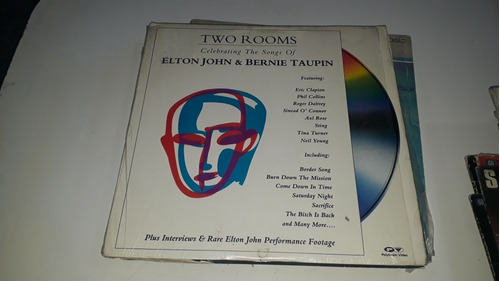 Elton John &b Bernie Taupin (disco Laser) Ver Descripcion