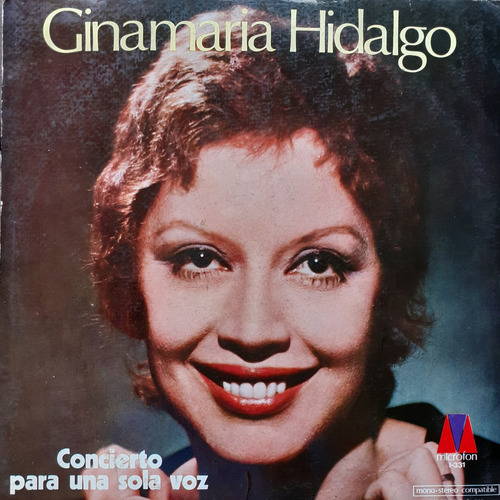 Vinilo Ginamaria Hidalgo (concierto Para Una Sola Voz)