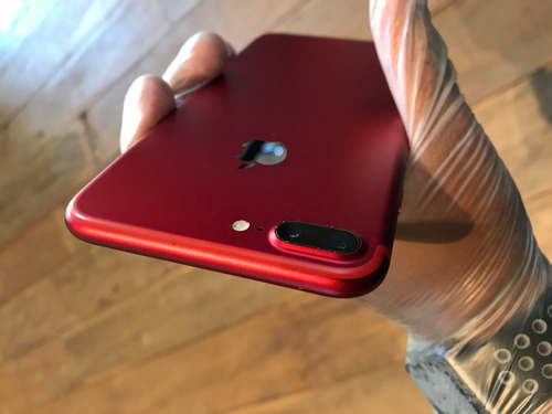 Usado - iPhone 7 Plus 128gb Red (product) Capa E Película