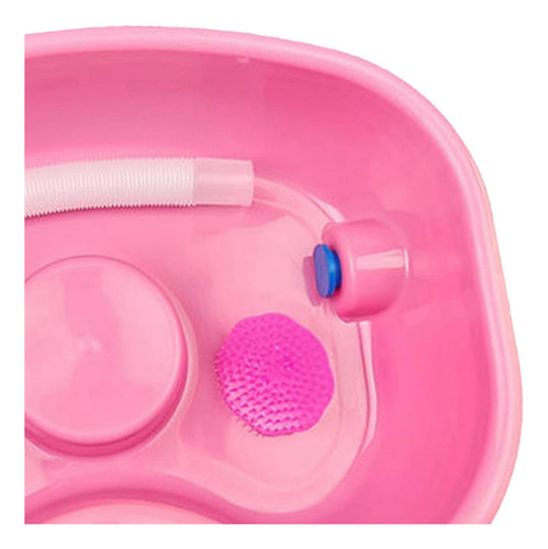 Lavabo Portátil Para Lavado De Cabello En Casa, Rosa