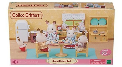 Imagen 1 de 6 de Juego De Cocina Calico Critters Deluxe Kozy
