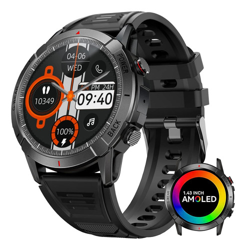 Smartwatch X10 Reloj Inteligente Gps Pantalla Amoled Llamada