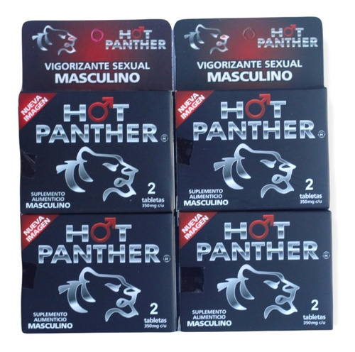 Hot Panther Hombres 8 Pastillas Vigorizantes Masculino