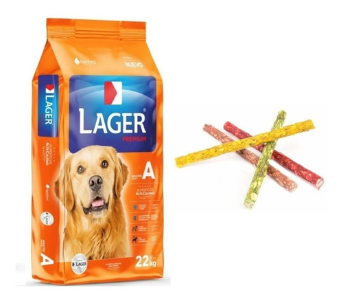 Imagen 1 de 1 de Alimento Lager Perro 22 Kg