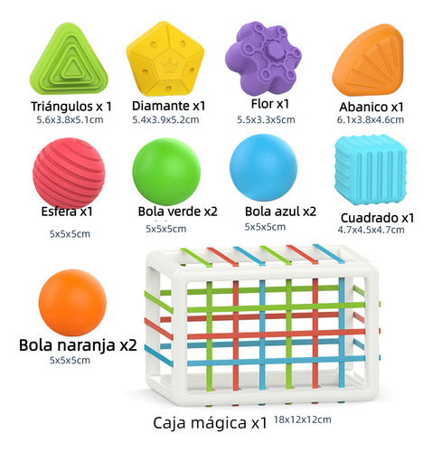 Set De Estimulación Temprana Baby Sensory Rectangle