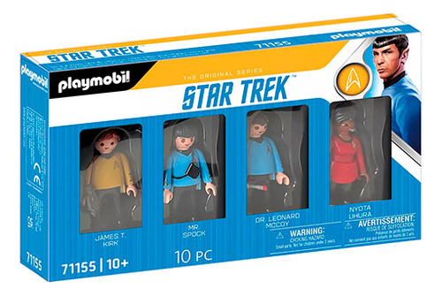 Set De Figuras Playmobil Star Trek Universo Binario