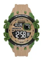 Comprar Skechers - Reloj Digital Sr1131 Para Hombre Color de la correa Beige Color del bisel Beige Color del fondo Negro