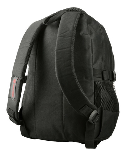 Mochila Urbana Impermeable Reforzada Laptop Usb Bolsillos Color Negro