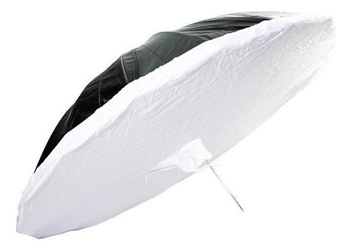 Sombrinha Softbox Prata Difusor Branco 60cm Rus100-60 Greika