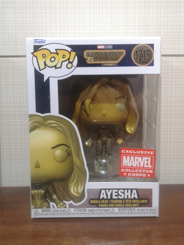 Funko Pop Ayesha Guardianes De La Galaxia Marvel Collector