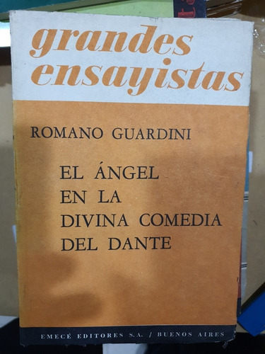 Libro:el Angel En La Divina Comedia Del Dante-r. Guardini